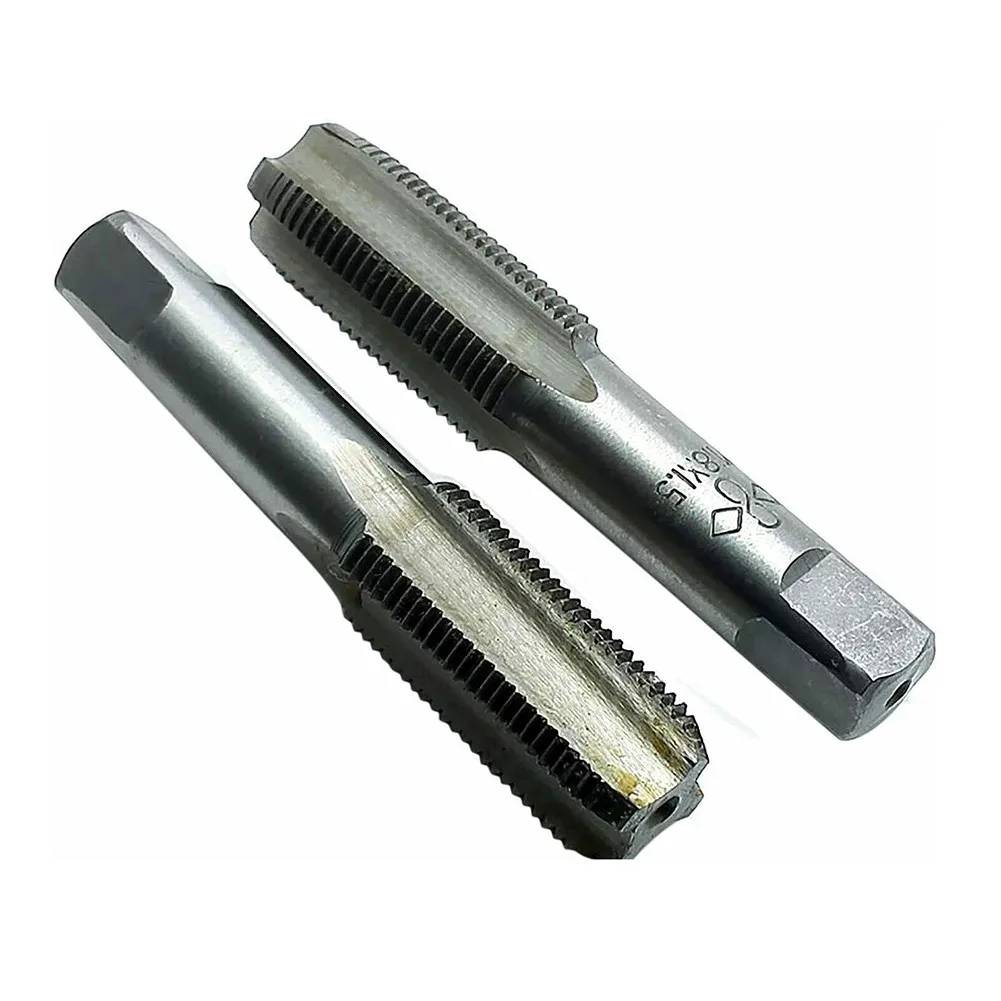 x 1.5mm Pitch Right Metric Taper Tap of Carbon Steel 8mm x 1.5mm Taper Design Total Length Approximately 88mm x
