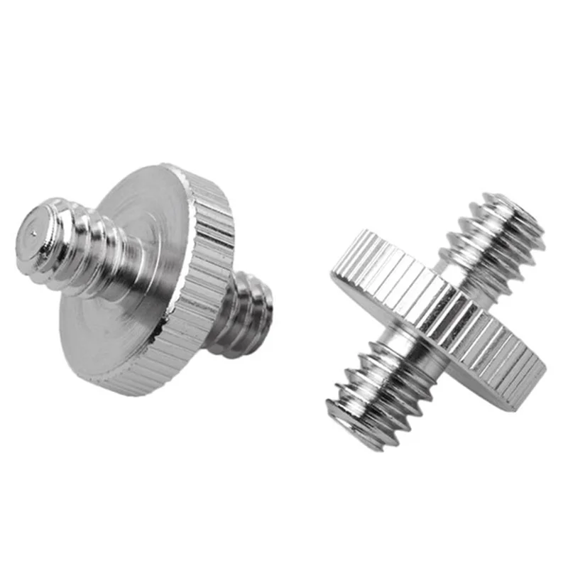 1/4 ถึง 3/8 สกรูอะแดปเตอร์แปลงหัวจุกสกรูชุดสําหรับกล้องขาตั้งกล้อง Monopod Ballhead Flash Light Stand ทนทาน