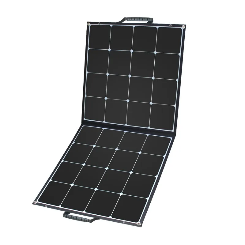 

100W Solar Photovoltaic Panel Outdoor Long-Distance Travel Portable Charging Parallel Panels Portable Solar Panel