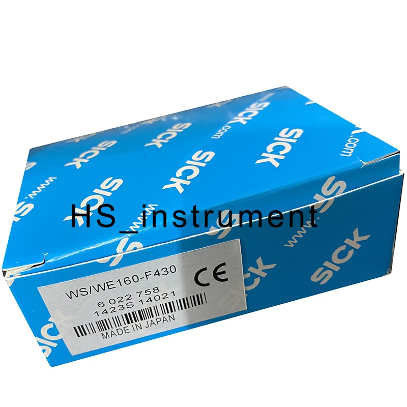 Novo sensor doente original ws we 160-f430 interruptor fotoelétrico WE160-F430