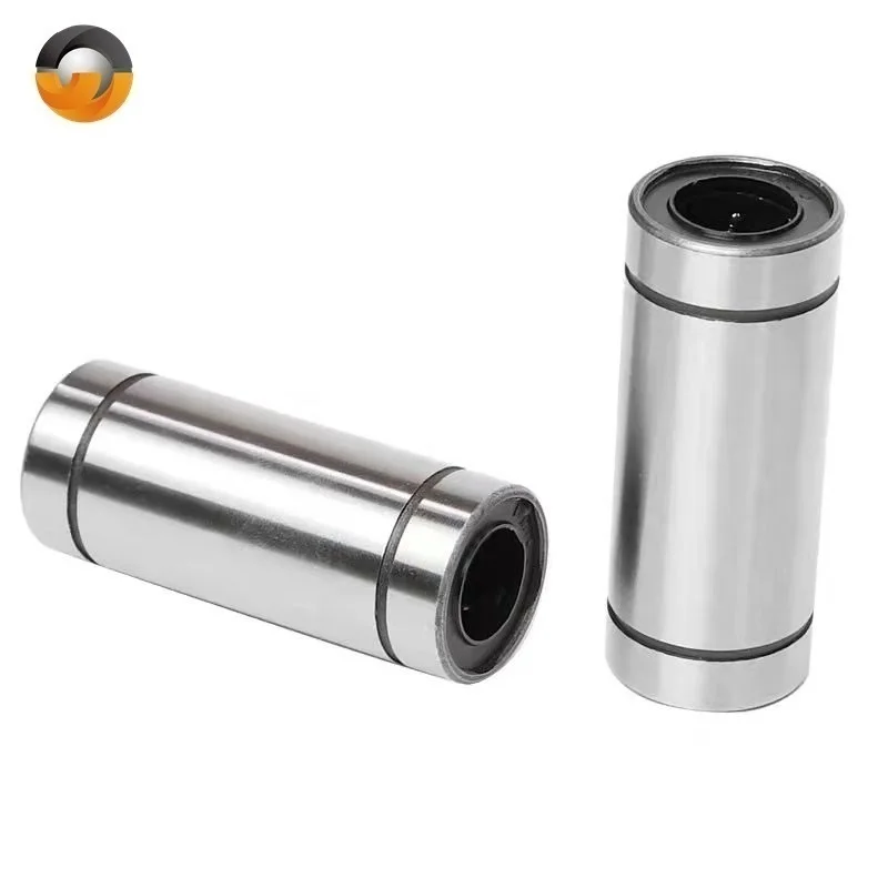 Rolamentos de movimento linear lmuu, 4 unidades, lm20luu lm16luu lm13luu lm12luu lm10luu lm8luu lm6luu ABEC-7 rolamentos lineares de tipo longo