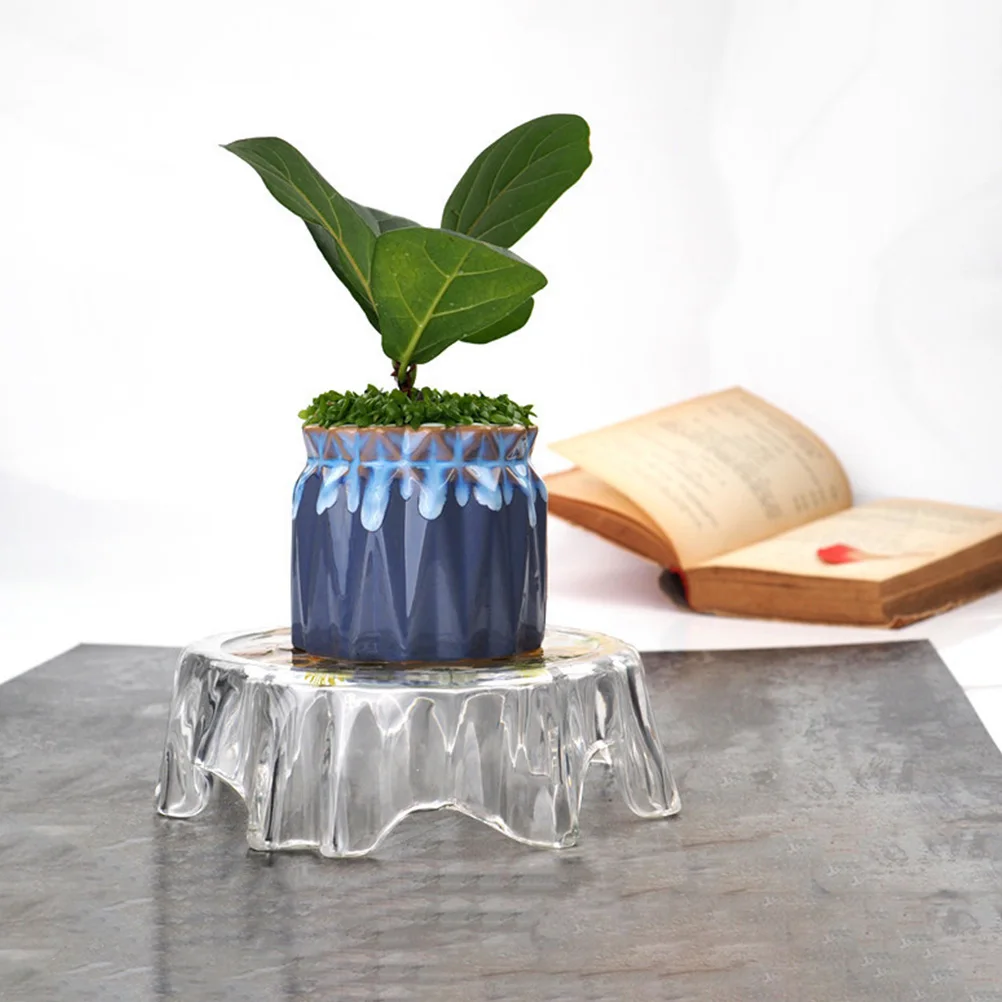 Silicone Resin Mold Diy Flowerpot Craft Epoxy Tray Casting Mould Irregular Shape Glitter Pearl Pigment Decorative Handicraft