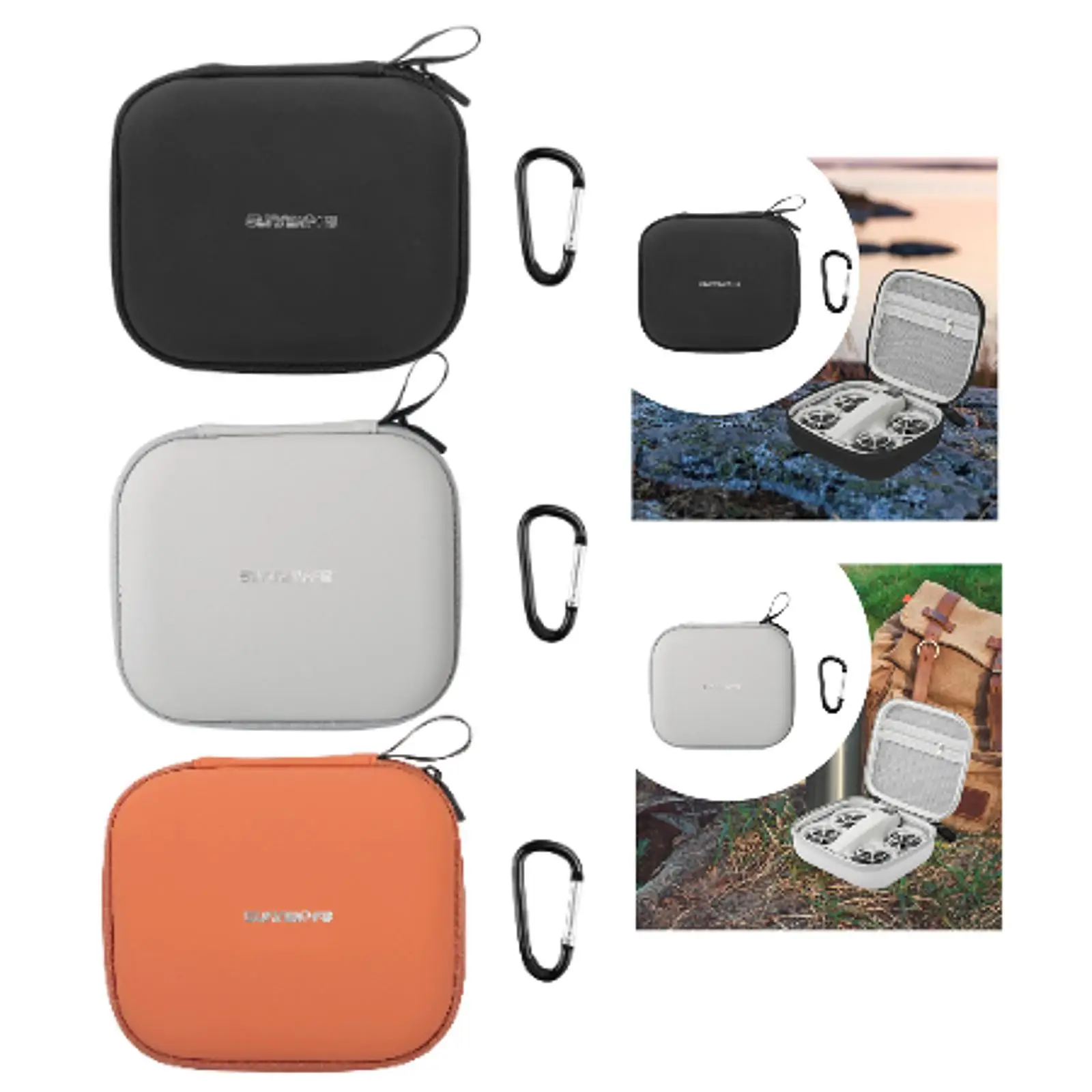 Drone Accessories Case Lightweight Waterproof Compact Mini Quadcopter Storage Bag for Screwdriver Propeller Remote Controller