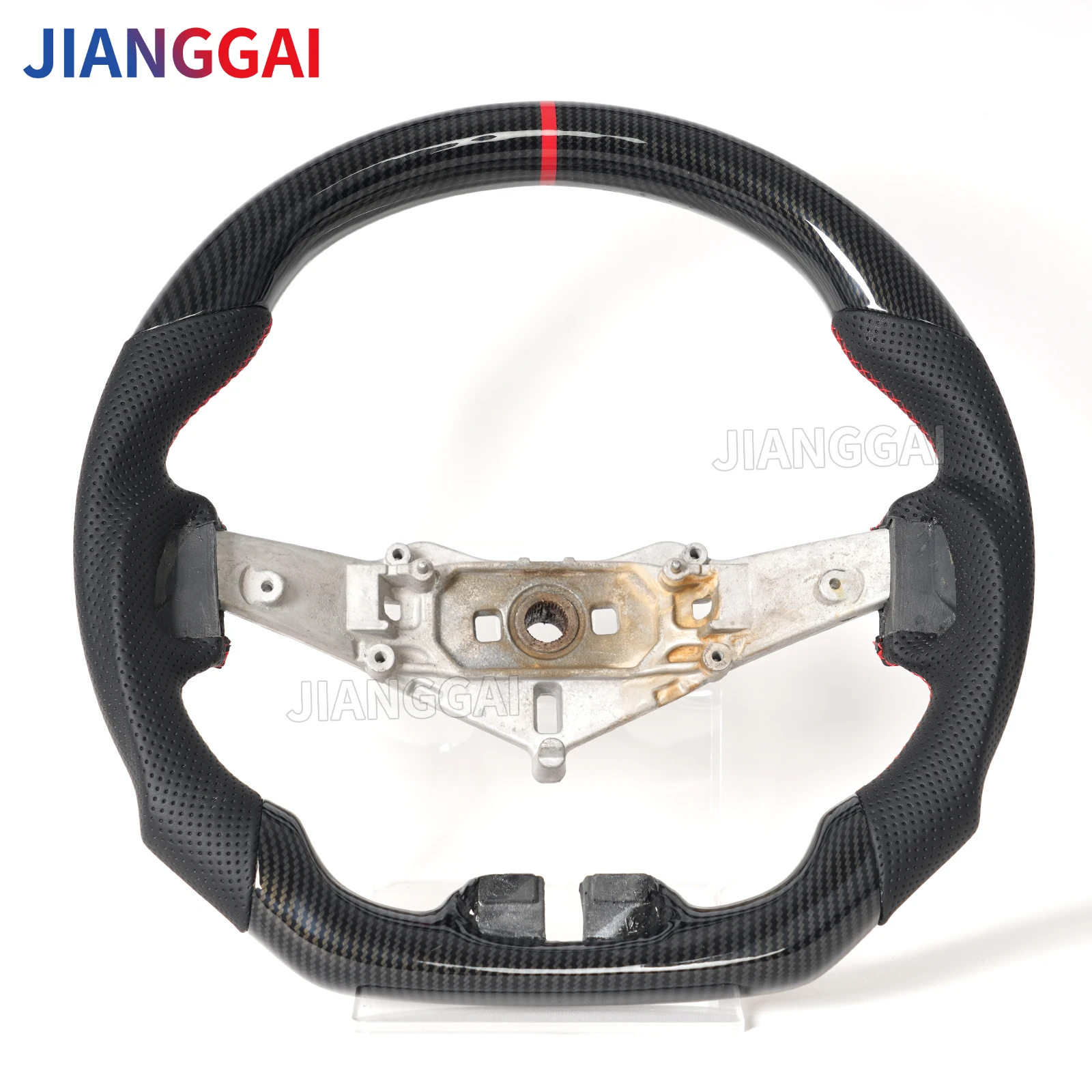 

For Jeep Wrangler JK JL 2011 - 2017 Hydro Print Carbon Fiber Steering Wheel Customized Car Racing Wheel Accessories