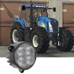 12V 24V 40W Led Hood Light & Bulb For New Holland T8010, T8020, T8030, T8040, T8050 Tractors