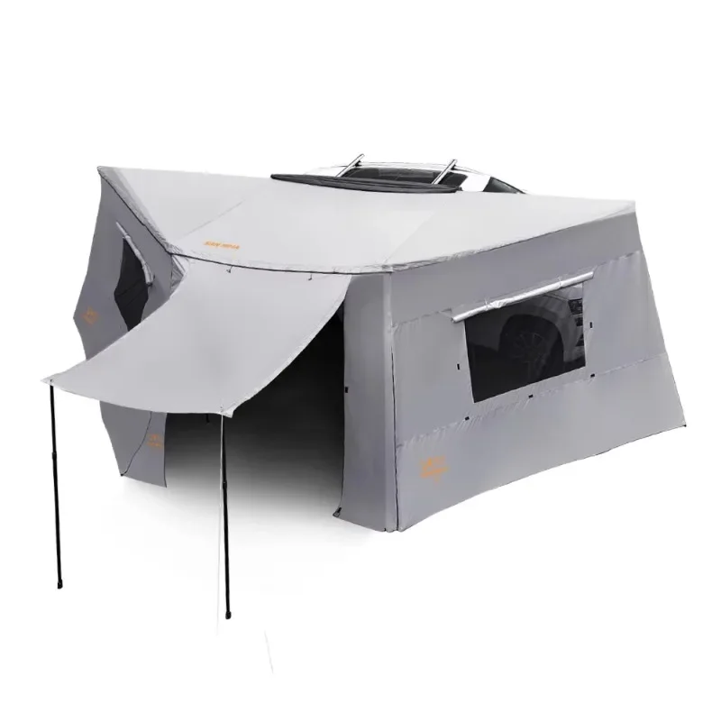 

4x4 180 Degree Car Side Awning Freestanding Waterproof Free-standing Awning with Side Wall