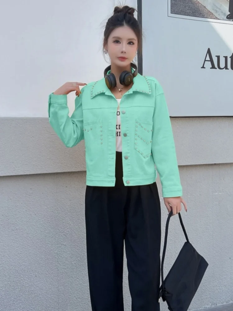 

Женские джинсы с высокой талией, прямого кроя, для весны и осени, повседневные, стильные, с дизайнерскими элементами.