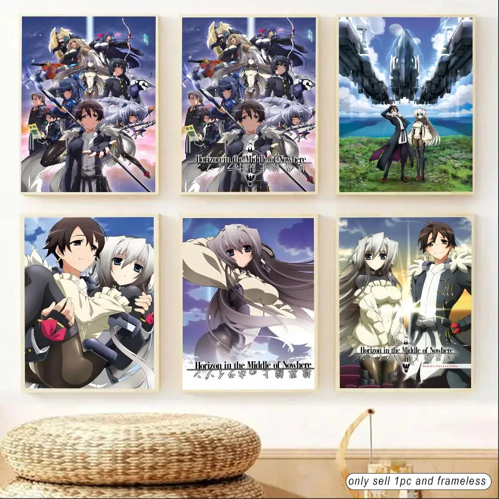 Anime Horizon In The Middle Of Nowhere Poster Sticky Poster Home Office Wall Bedroom Living Room Kitchen Decoration Painting