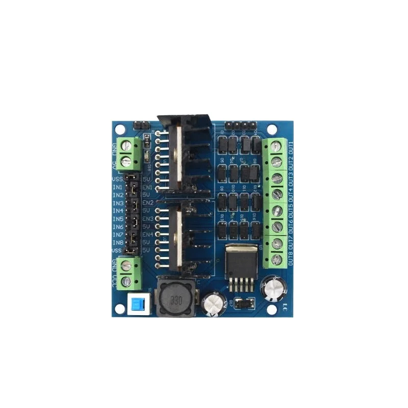 For L298N Motor Drive Module, Four-way Motor Drive, Intelligent Car