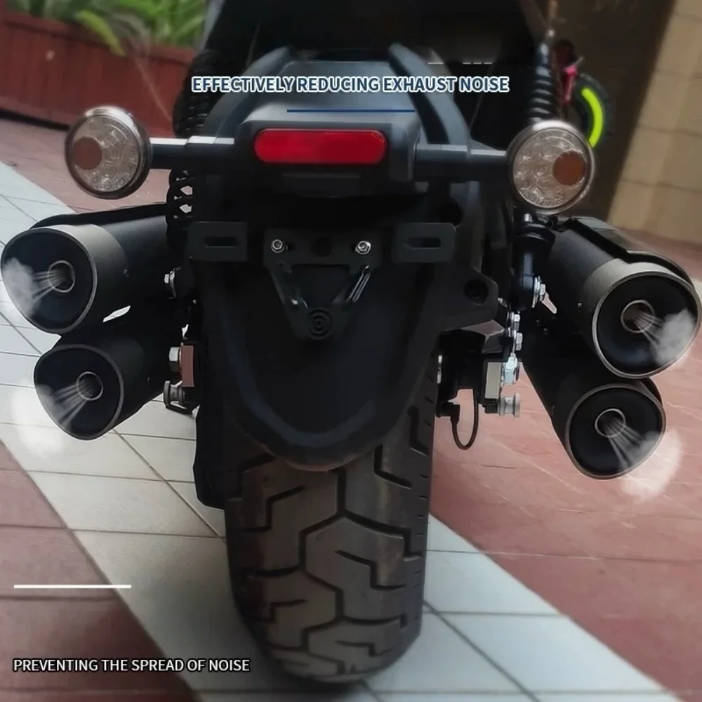 Good Quality For QJMOTOR SRV 600 Flash 600V4 Exhaust Pipe Reduce Sound Noise Premium Quality