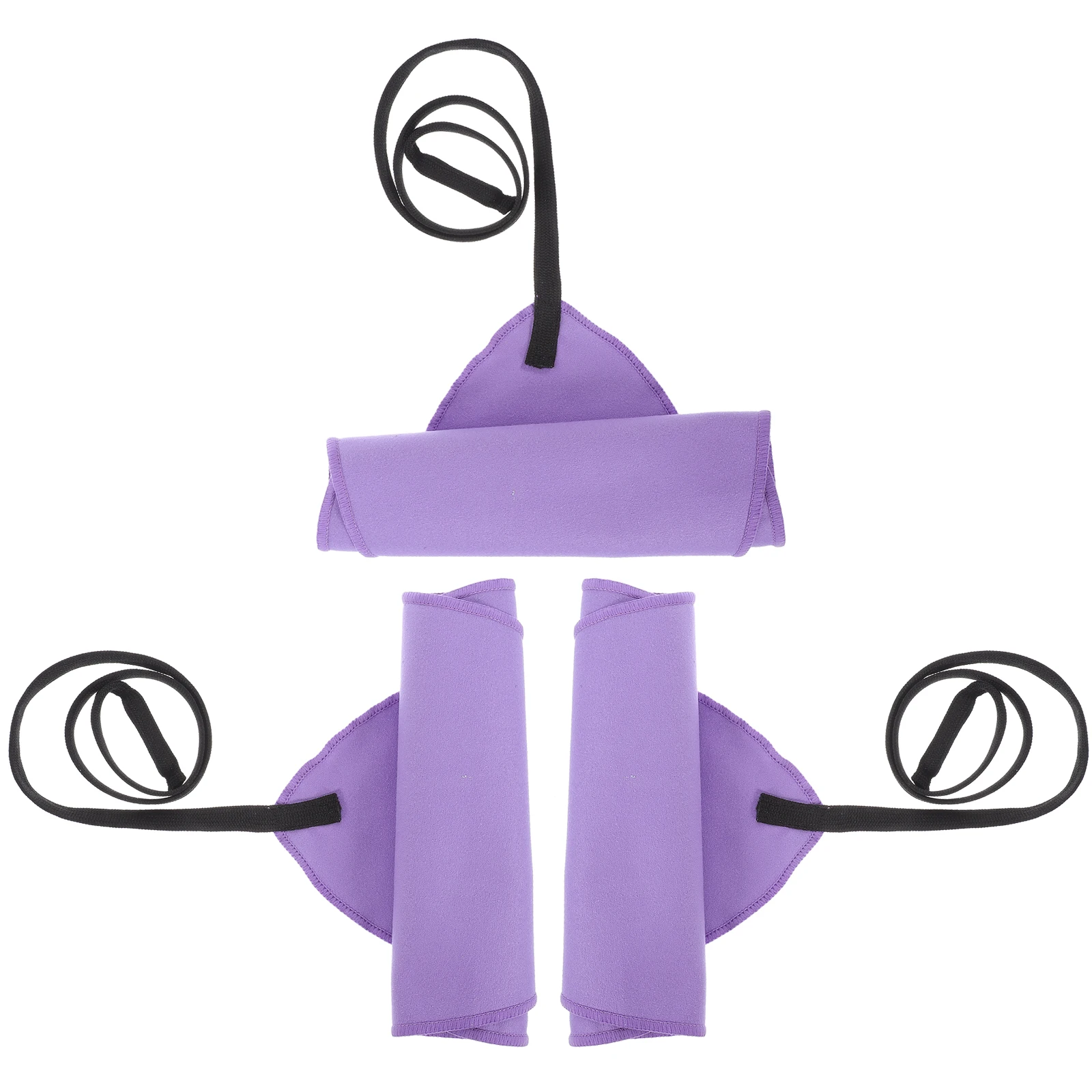 

3pcs Cleaning for Clarinet Flute Saxophone Cleaning Tool Saxophone Purple Accessories Water Absorption Reusable
