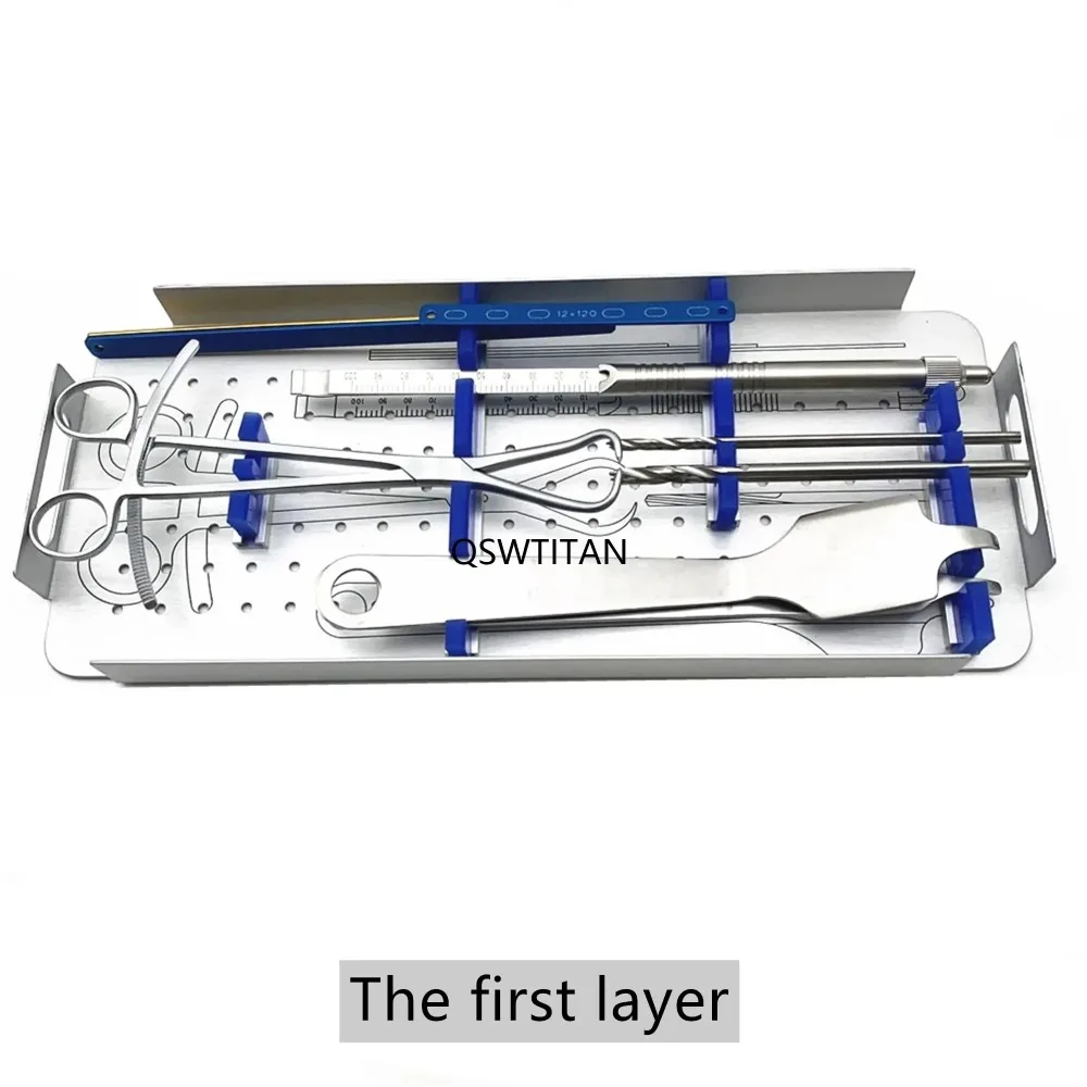 Orthopedic Large Lower Limbs Instruments Kit  bone Large Fragment Instrument Set