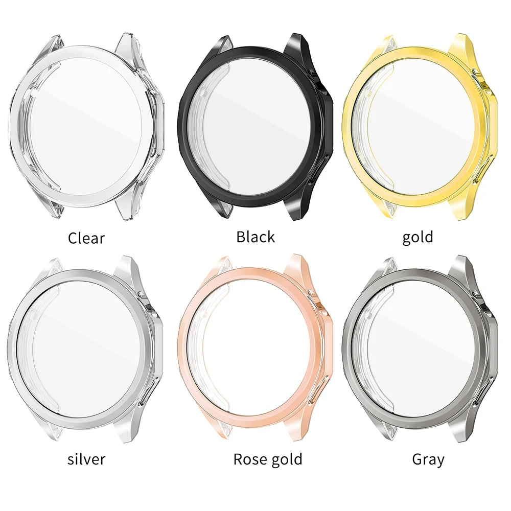 Huawei Watch gt4用Tpuカバー,保護フィルム付き46mmソフトスクリーン保護ケース