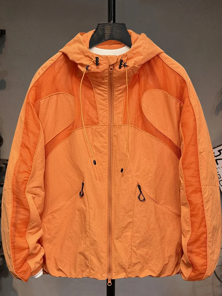 

Высококачественная мужская летняя модная солнцезащитная кепка для активного отдыха, ультратонкая быстросохнущая повседневная куртка свободного кроя с длинными рукавами