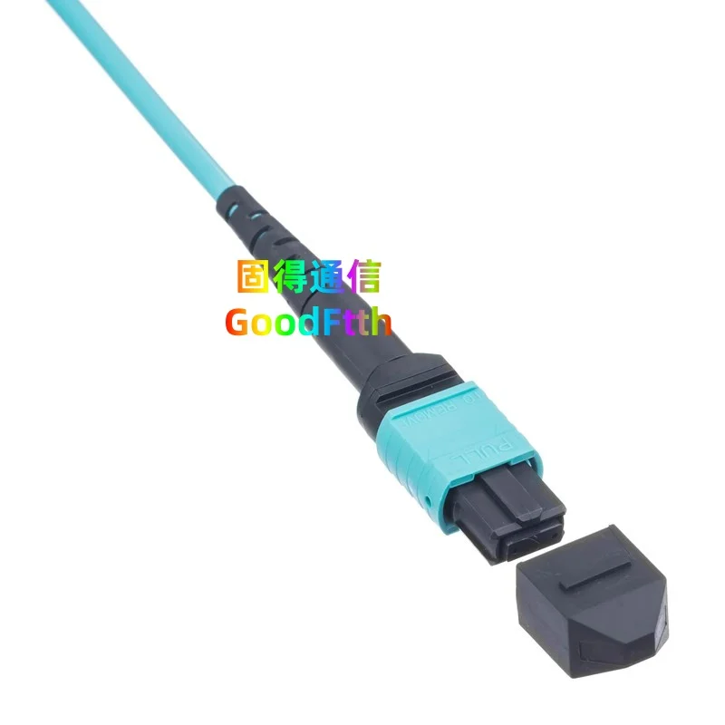 Cable de arnés MPO(F)-4 Uniboot LC OM3 8 Core 1m 2m 3m 5m 6m 8m 10m 15m 20m 25m, Cable de parche GoodFtth