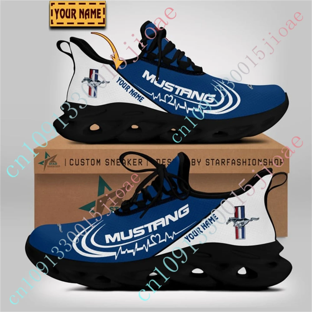 Mustang Male Sneakers Lightweight Men's Sneakers Big Size Unisex Tennis Sports Shoes For Men Casual Running Shoes Custom Logo