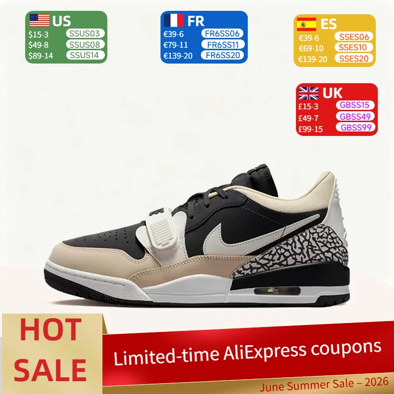 Tênis de Basquete Masculino Nike Jordan Legacy 312 Confortável, Cano Baixo, Durável, Leve, Macio, Estiloso e Moderno CD7069-020
