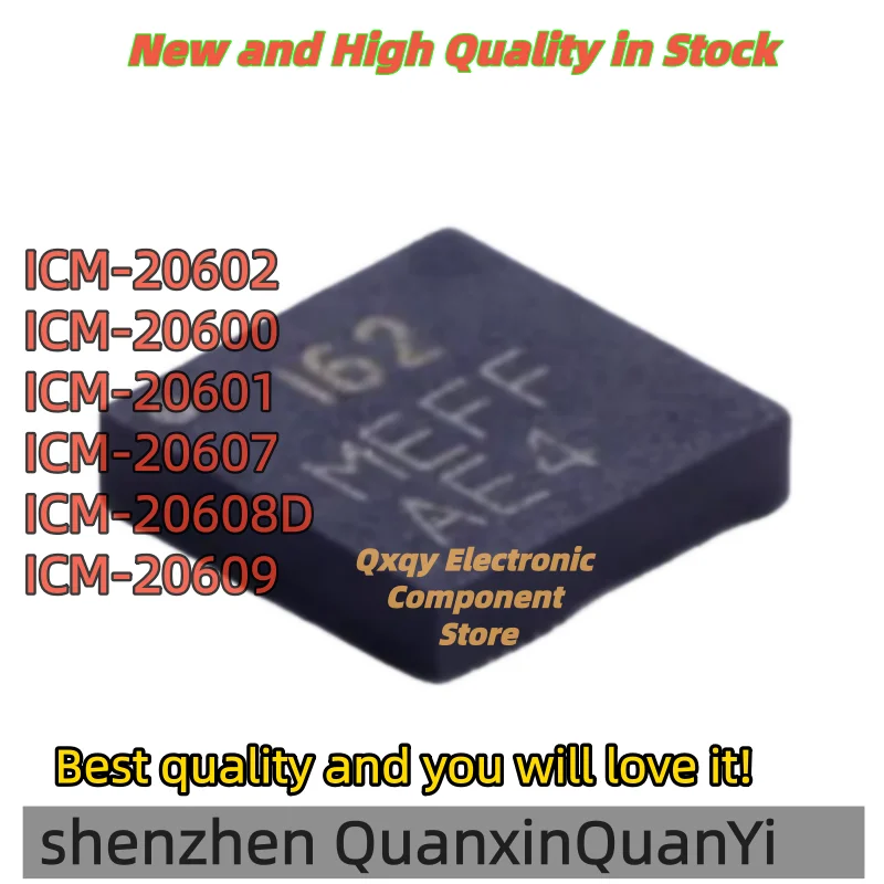 1pcs new ICM-20602 I62 ICM-20600 I2600 ICM-20601 IC2601 ICM-20607 I2607 ICM-20608D i20608D ICM-20609 IC2609