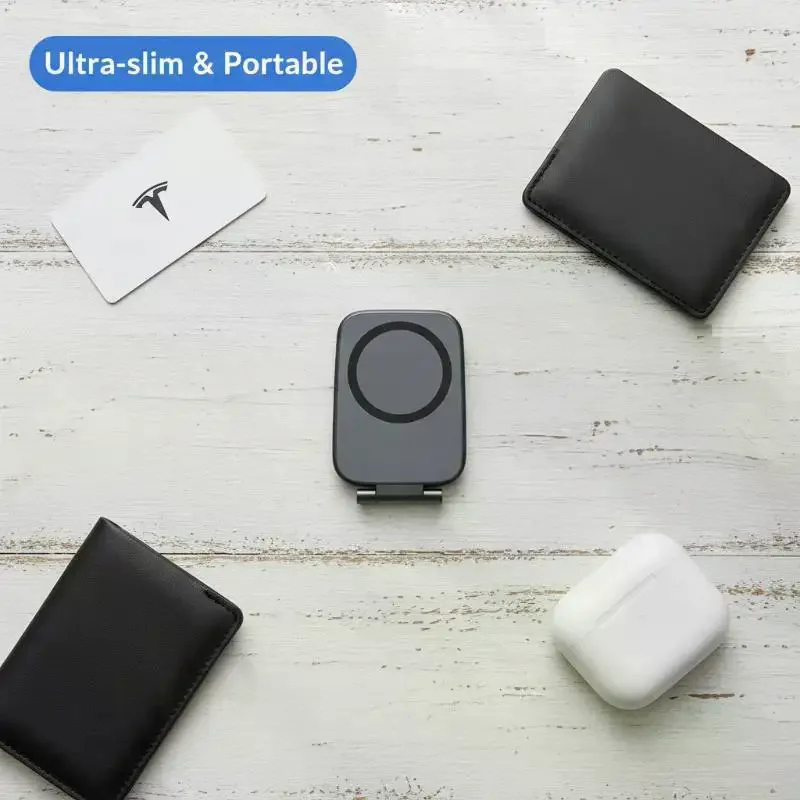 1Pcs Foldable Portable Mount Magnetic Car Cell Phones Bracket Ultra-thin Magnetic Phone Holder Vehicle GPS Universal Stand