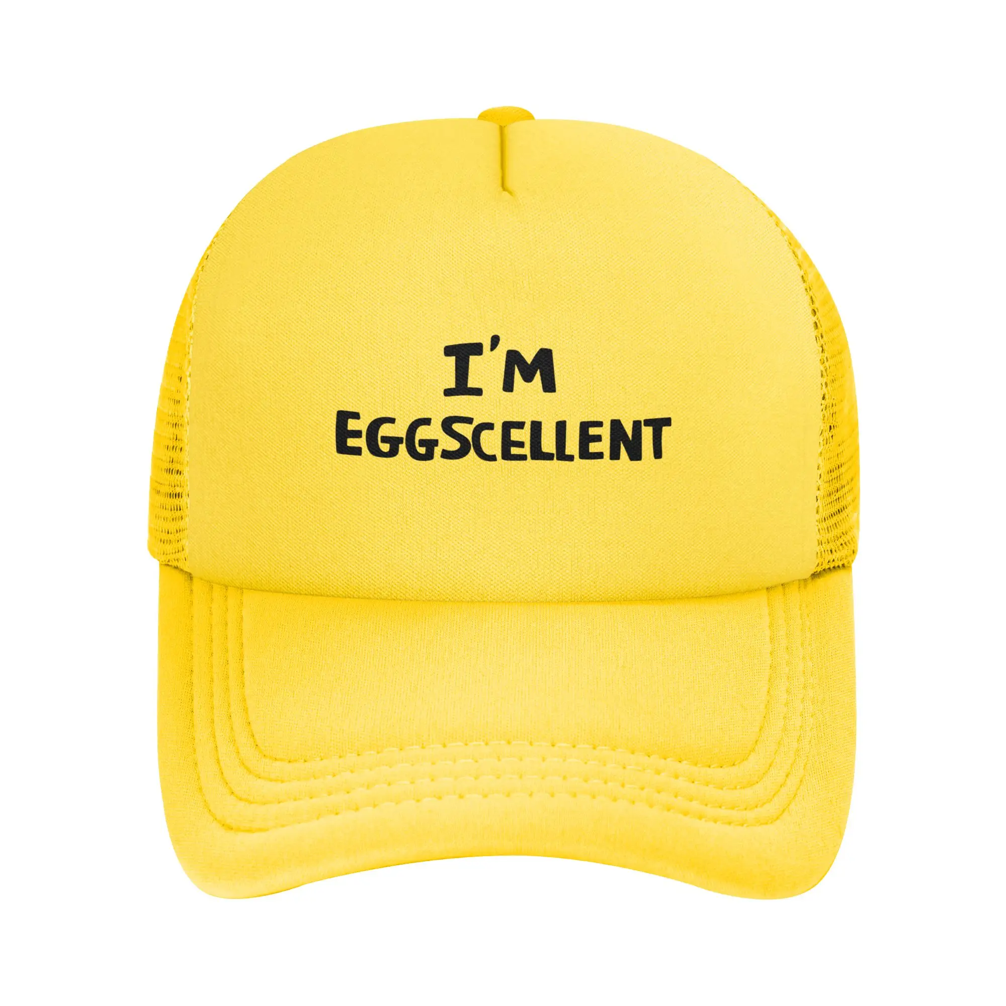 Summer Sun Hats IM EXCELLENT Baseball Cap Sun  Dropshipping Print Trucker Hat Men Adult Vintage Running Hippie Snapback Cap