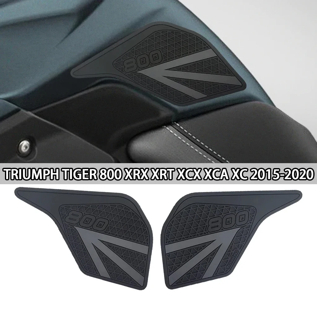 

For Triumph TIGER 800 XRX XRT XCX XCA XC 2015-2020 Motorcycle Stickers Anti slip Accessories Side Tank Buffer Protective Pad