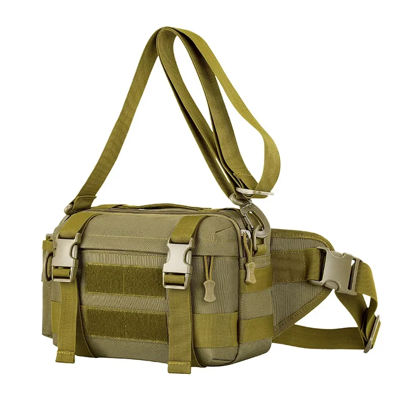 Chikage Fashion Trend Outdoor Sports Waist Packs Large Capacity Fishing Hunting Shoulder Bags Nylon Waterproof Tactical Bags