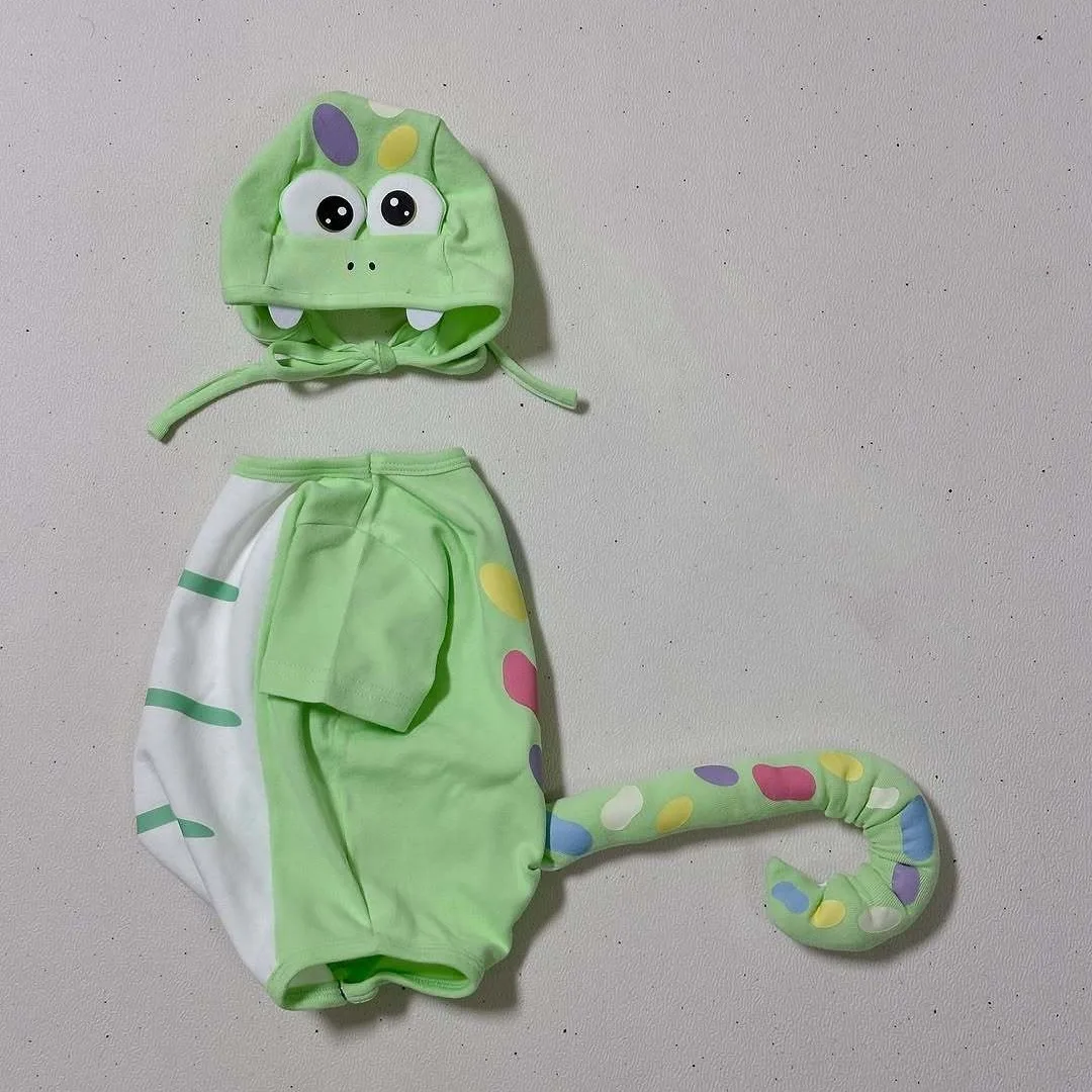 

Summer Funny Newborn Baby Clothes Boy Girl Bodysuit Ropa De Bebe Short Cotton Baby Romper Cartoon Dinosaur Korean Baby Outfits