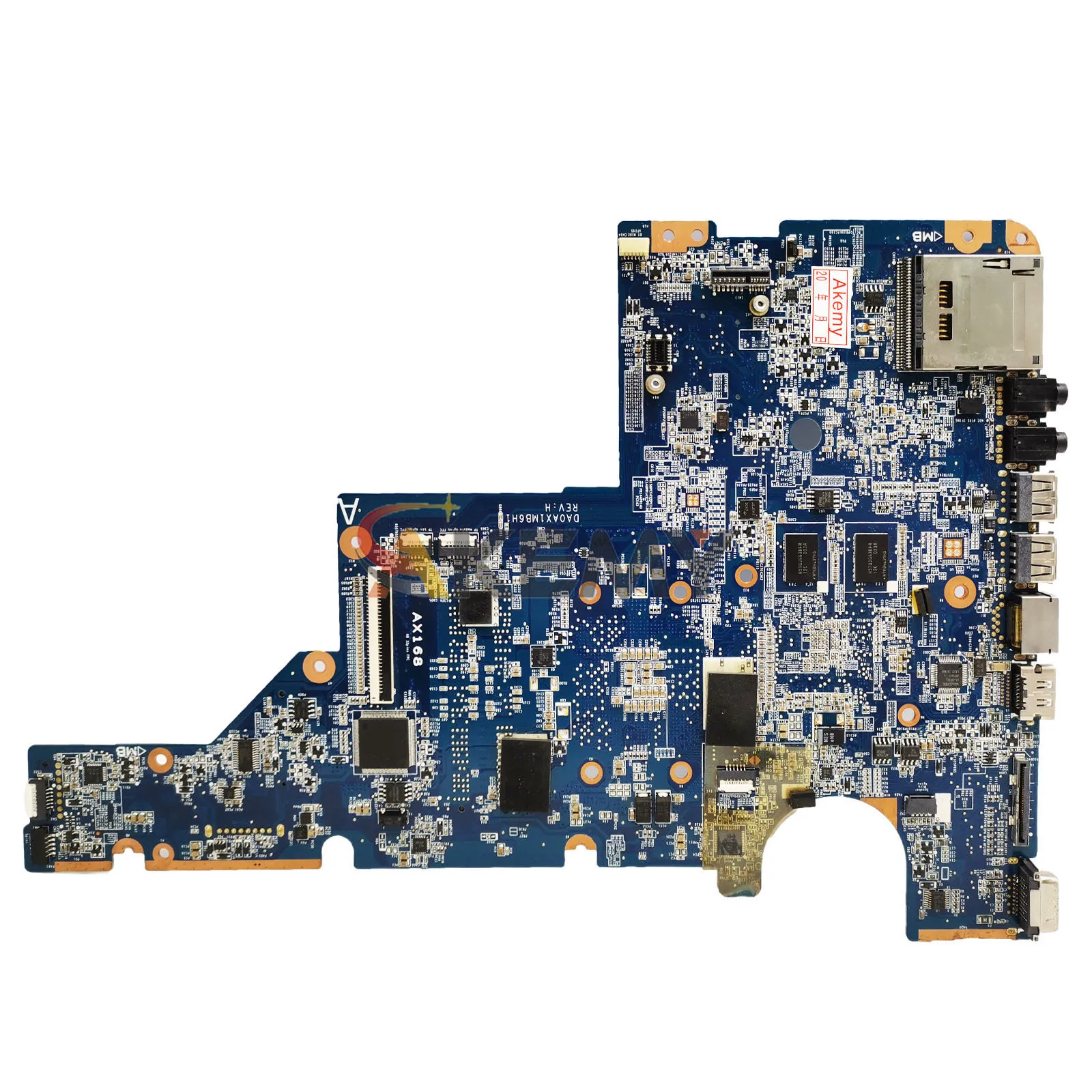 For HP G42 CQ42 CQ62 G62 DA0AX1MB6H1 Laptop Motherboard 595183-001 615578-001 100% Tested OK DA0AX1MB6H1 Notebook Motherboard