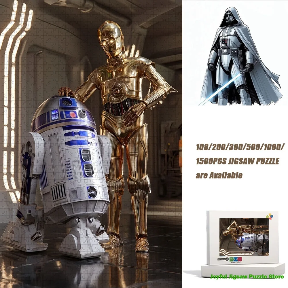 

Star Wars Robot Figure Jigsaw Puzzle Ideal Gift For Birthday Christmas New Year Leisure Toy For Fun And Personal Collection