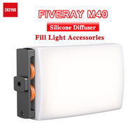 ZHIYUN Silicon Light Diffuser EX1H15 Diffusor For FIVERAY M40 Led Light Fill Light Photography Light Control Accessories