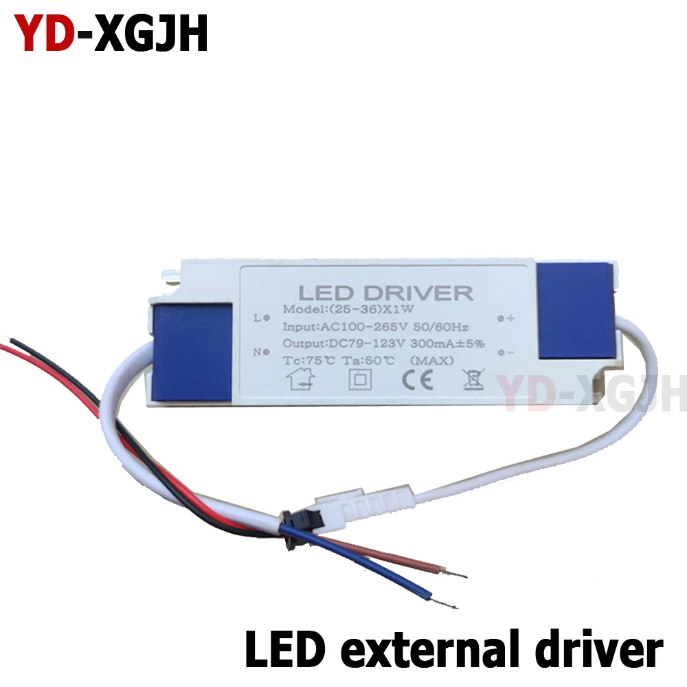 

LED driver power supply 3W5W8W12W18W25W36W spotlight constant current transformer surface mounted tube light, track light bulb