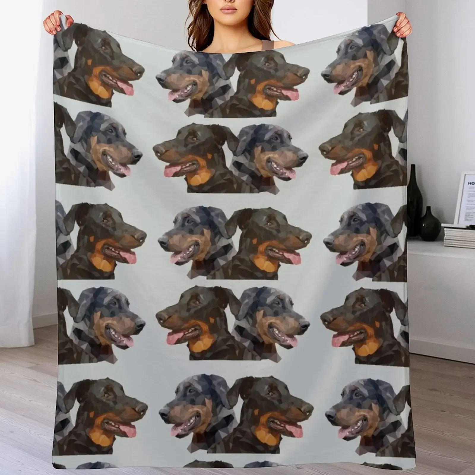 

Beaucerons Throw Blanket Shaggy Plush blankets and throws Blankets