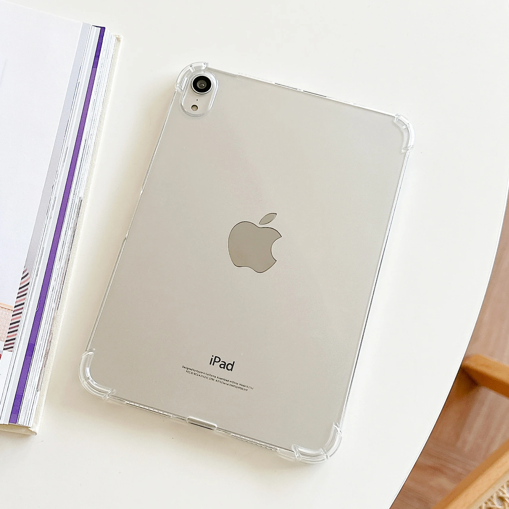 아이패드 2024 2025 에어 5 4 3 프로 11 12.9 13 케이스 미니 6 7 8 9 10세대 10.2 10.9 10.9인치 소프트 커버 투명 케이스