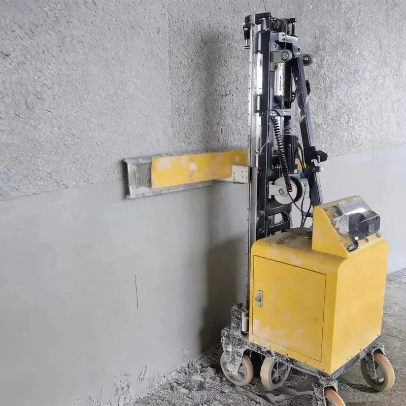 Efficiently apply cement mortar to walls, a new electric automatic plaster