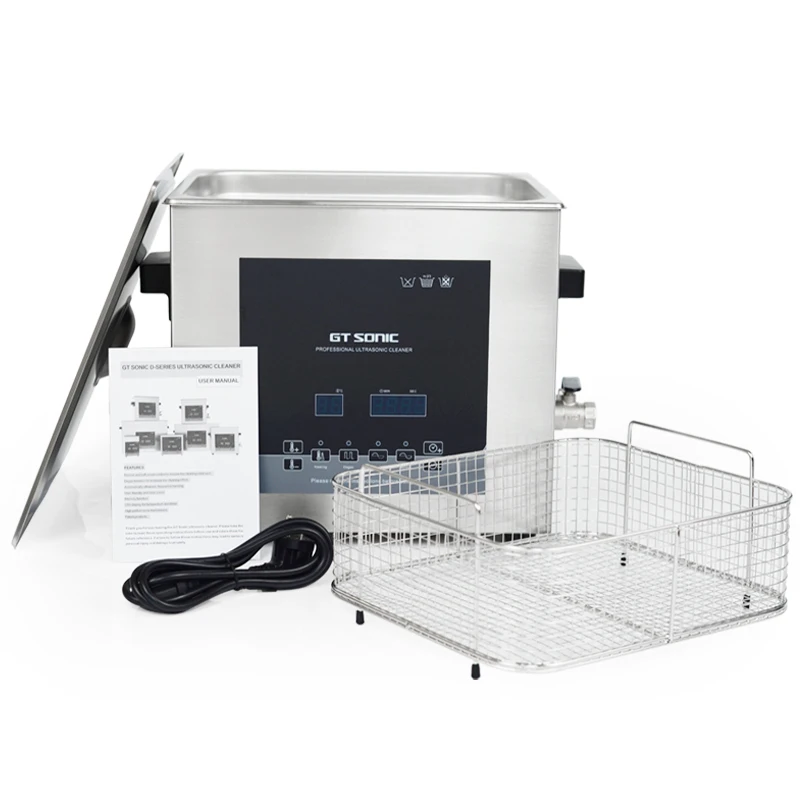 Digital Ultrasonic Cleaner Automatic Makeup Brush Cleaner Ultrasonic Cleaner 13L With Drain Valve