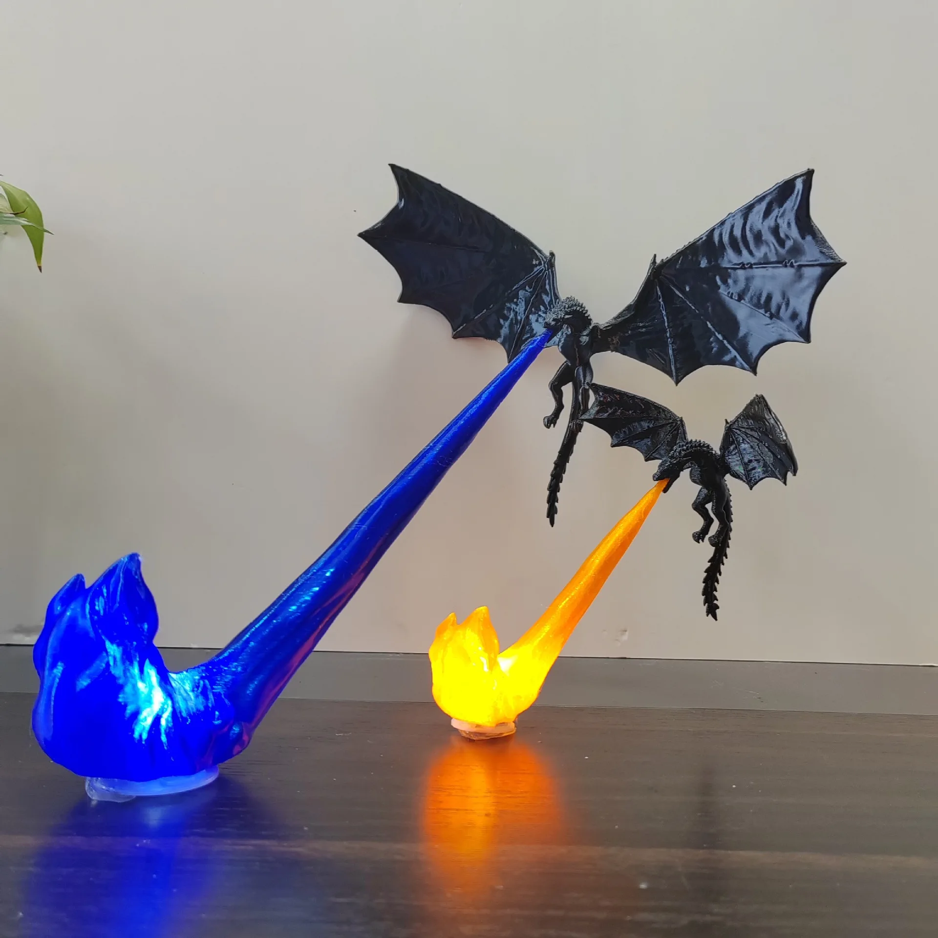 Home Decor Catalog - Dragon Flame Decor 3D Dragon Flame