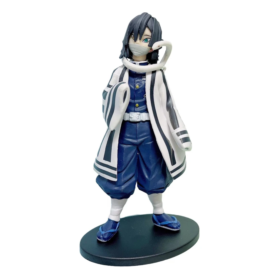 애니메이션 피규어 귀멸의 칼날 액션 피규어 장난감 귀멸의 칼날 인형 탄지로 네즈코 젠이츠 피규어 이노스케 전사 PVC 모델 장난감