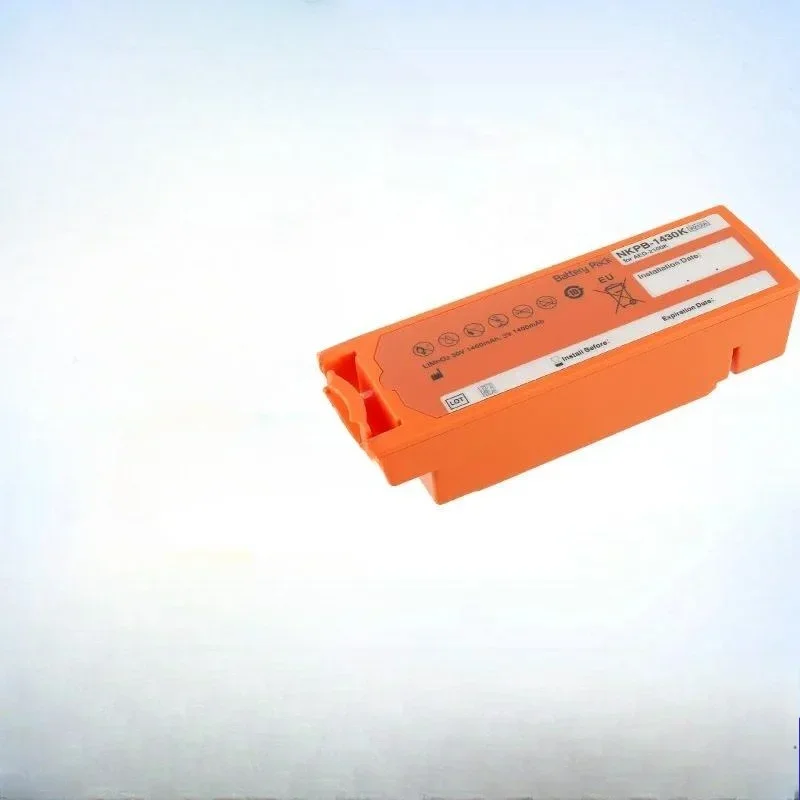 [NEW]  Replacement Battery for NIHON KOHDEN Optoelectronics AED-2100 X212A AED-2100K Model NKPB-1430K Compatible Power Supply