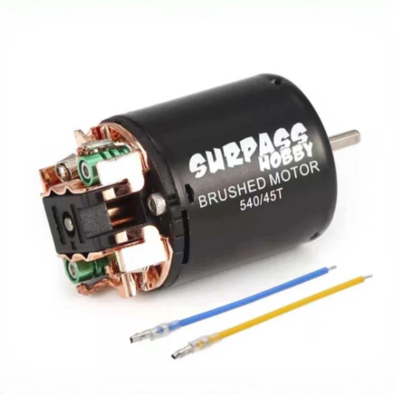 

Индивидуальный мощный магнитный щеточный двигатель для радиоуправляемых гоночных машин масштаба 1/10, для лазания, 21T 27T 35T 45T 55T 80T - Высокая производительность