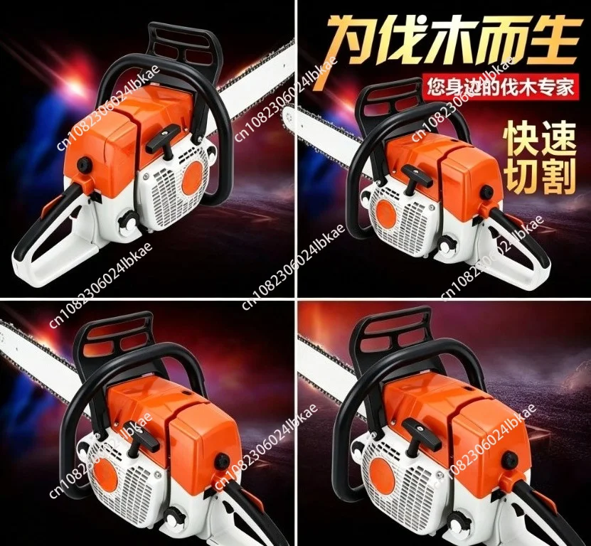 Petrol Chainsaw Professional Wood Cutter Heavy Duty Logging Saw for Forest & Yard Use