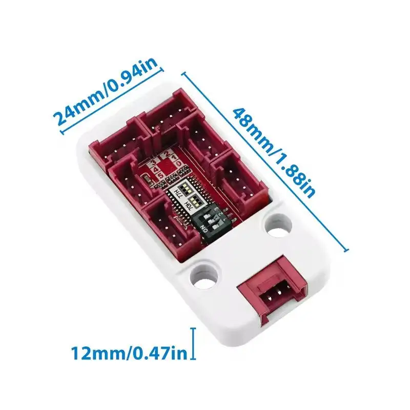 Hub d'extension I2C M5Stack PaHub V2.1, multiplexeur 1 à 6 pour les innovations en développement IoT