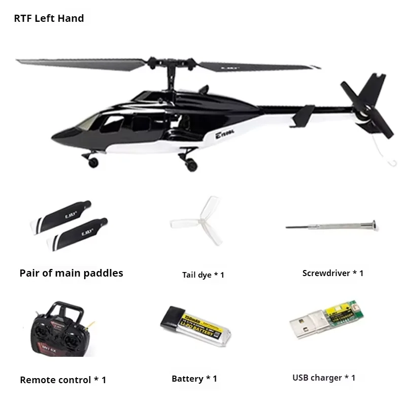 ESKY 150BL Micro Wolf V3 échelle RC hélicoptère de Combat RTF 2.4GHz 6 axes gyroscope Sim Warbird cadeau