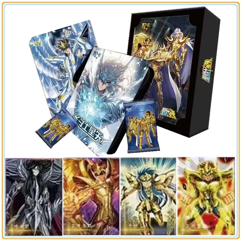 Original Saint Seiya Card For Children Action Science Fiction Seiya Saori Kido Shiryu Limited Game Collection Card Kids Gifts