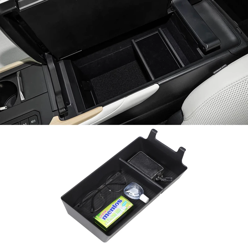 

Car Armrest Box Storage Box Storage Tray Hidden Storage Box Car Organizers Car Storage Supplies For Lexus ES300h XZ20 2026