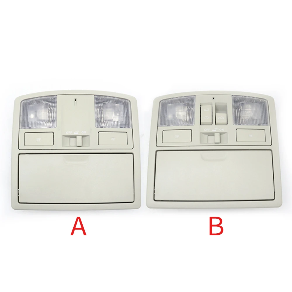 Car Interior Front Roof Reading Light With Sunroof Switch Glasses Case Top Dome Lamp Assembly For Mazda 3 Axela BL 2009-2013