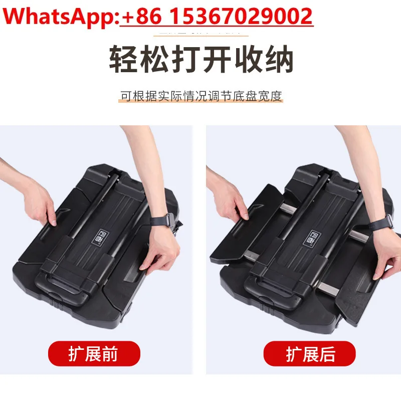 Флагманская модель, ручная работа, складной портативный бортовой грузовик, бытовой багаж, экспресс-тележка,