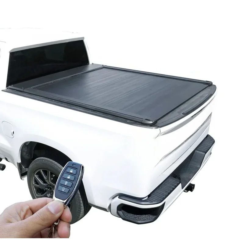 

Электрический алюминиевый роллетный чехол-крышка для кузова пикапа (тент)