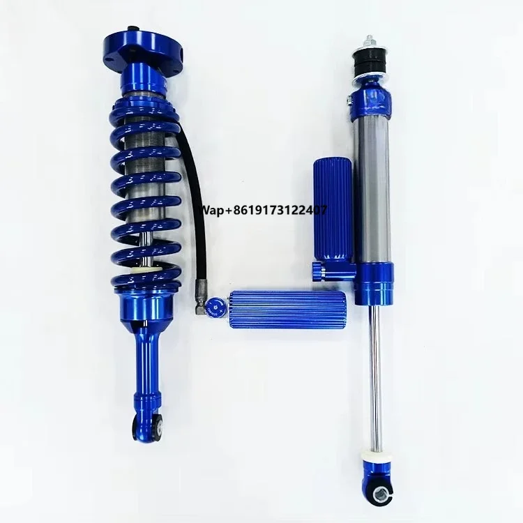 LC150 High Quality Blue 2.5-Inch Shock Absorbers 12-Level Compression Adjustment-Front and Rear Adjustable