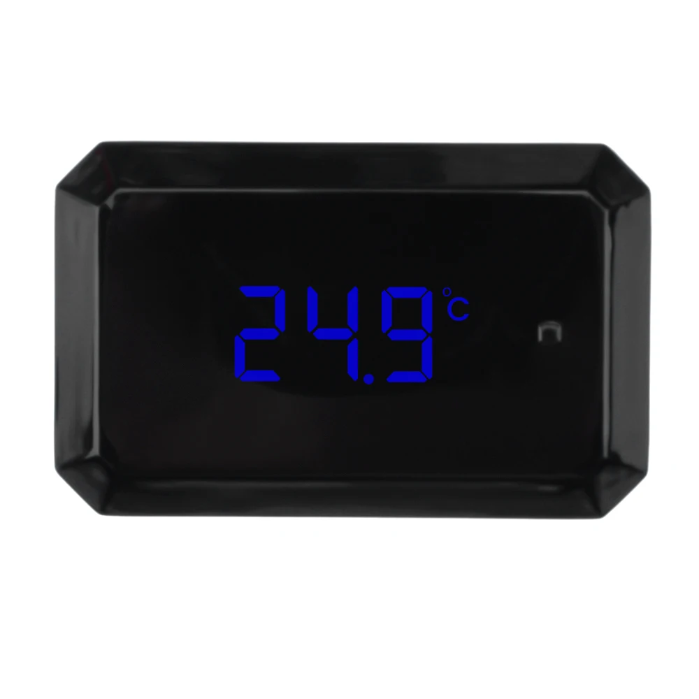 Termometro per acquario autoadesivo 0-50 ℃ termometro elettronico con Display digitale LCD ad alta precisione con batteria