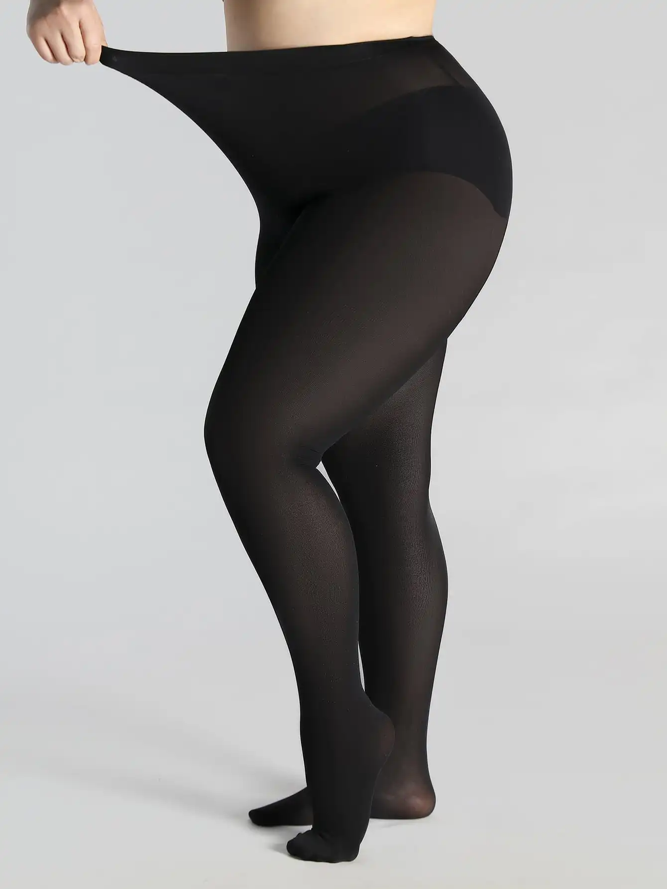 Ein Modisches Design für Damen Frühling Herbst Thermische Oversize Hautfarbene Strumpfhose Leggings Socken – Detail 3